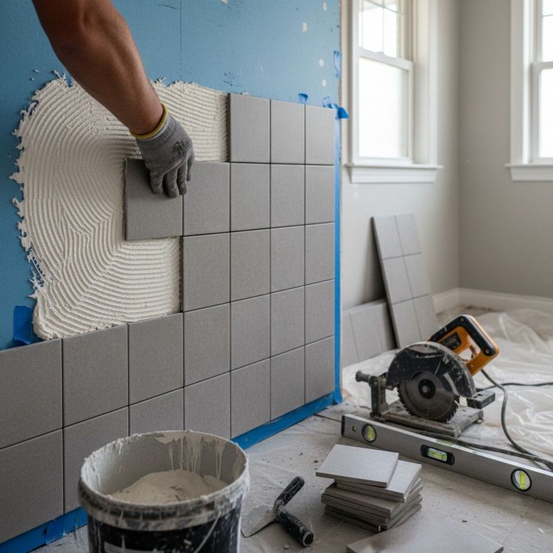 Tile Shower Floor Installation in Littleton, CO